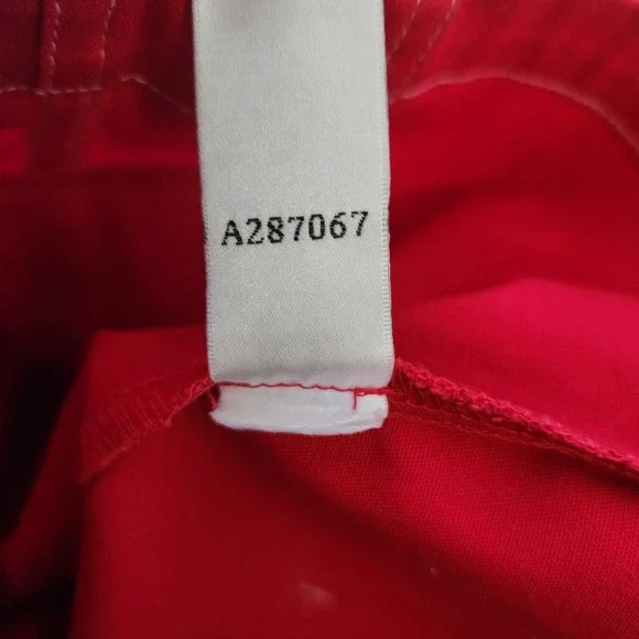 Quacker Factory Shirt Jacket Womens Medium Red Rhinestone Embellished Western - Picture 7 of 7